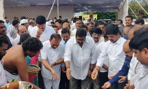Adilakshmi Temple Works With Rs 6.5-Crore Launched at Penchalakona