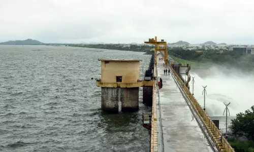 Check Dam in Karimnagar Blasted, Sand Mafia Blamed Check Dam in Karimnagar Blasted, Sand Mafia Blamed