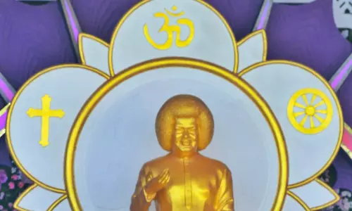 Police Celebrate Sathya Sai Baba’s Birth Centenary