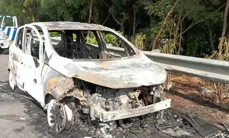 Hyderabad: Bizman Charred to Death in Car, Heater Suspect