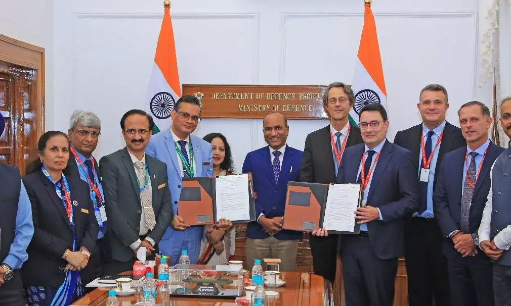 BEL, Safran Sign JV to Make HAMMER Precision Weapons in India
