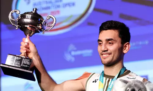 Lakshya Sen Emerges Australian Open Champion