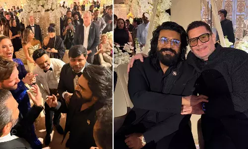 Ram Charan Draws Attention at Big Fat Wedding