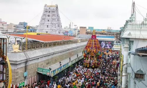 Fervour Marks Padmavathi Devi Rathotsavam in Tiruchanoor
