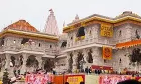 Modi To Hoist Flag at Ayodhya Temple Today Modi To Hoist Flag at Ayodhya Temple Today