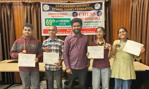 Karimnagar: Under-10 Chess Players Qualify for Nationals