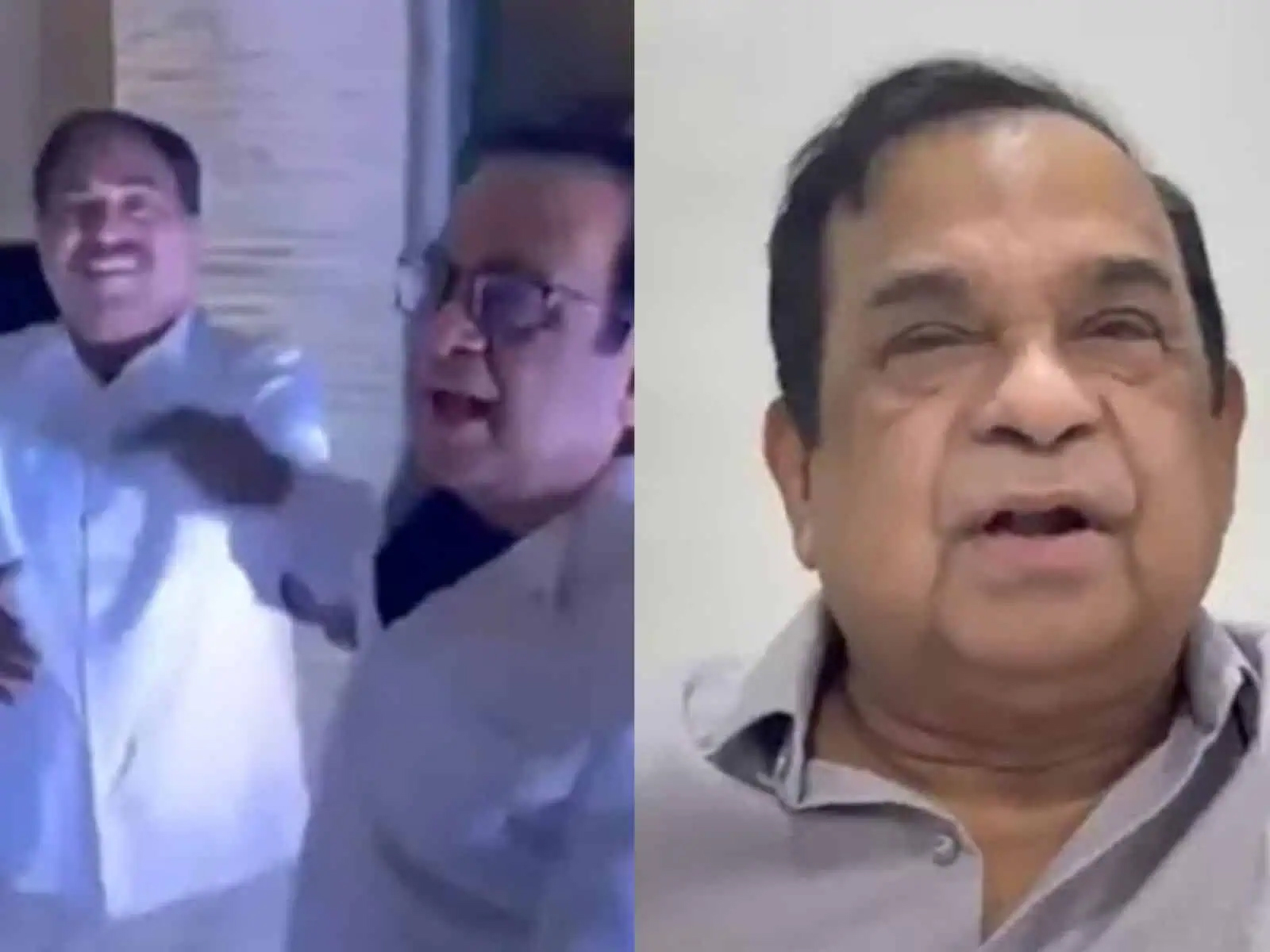 Brahmanandam Denies Pushing Minister in Viral Video