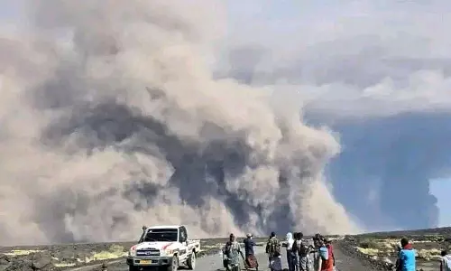 Ethiopian Volcano Ash Cloud Heading Towards North India