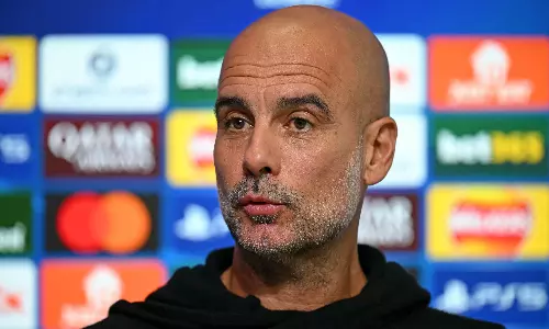 Guardiola Apologises For Confrontation With Cameraman After Man Citys Defeat To Newcastle