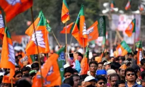 BC Quota Shrink in Sarpanch Posts, BJP Protests