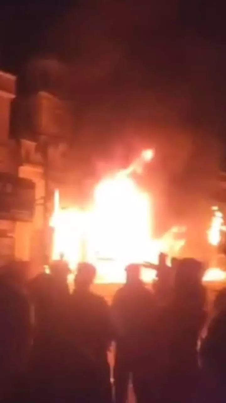 Fire Accident at Shalibanda