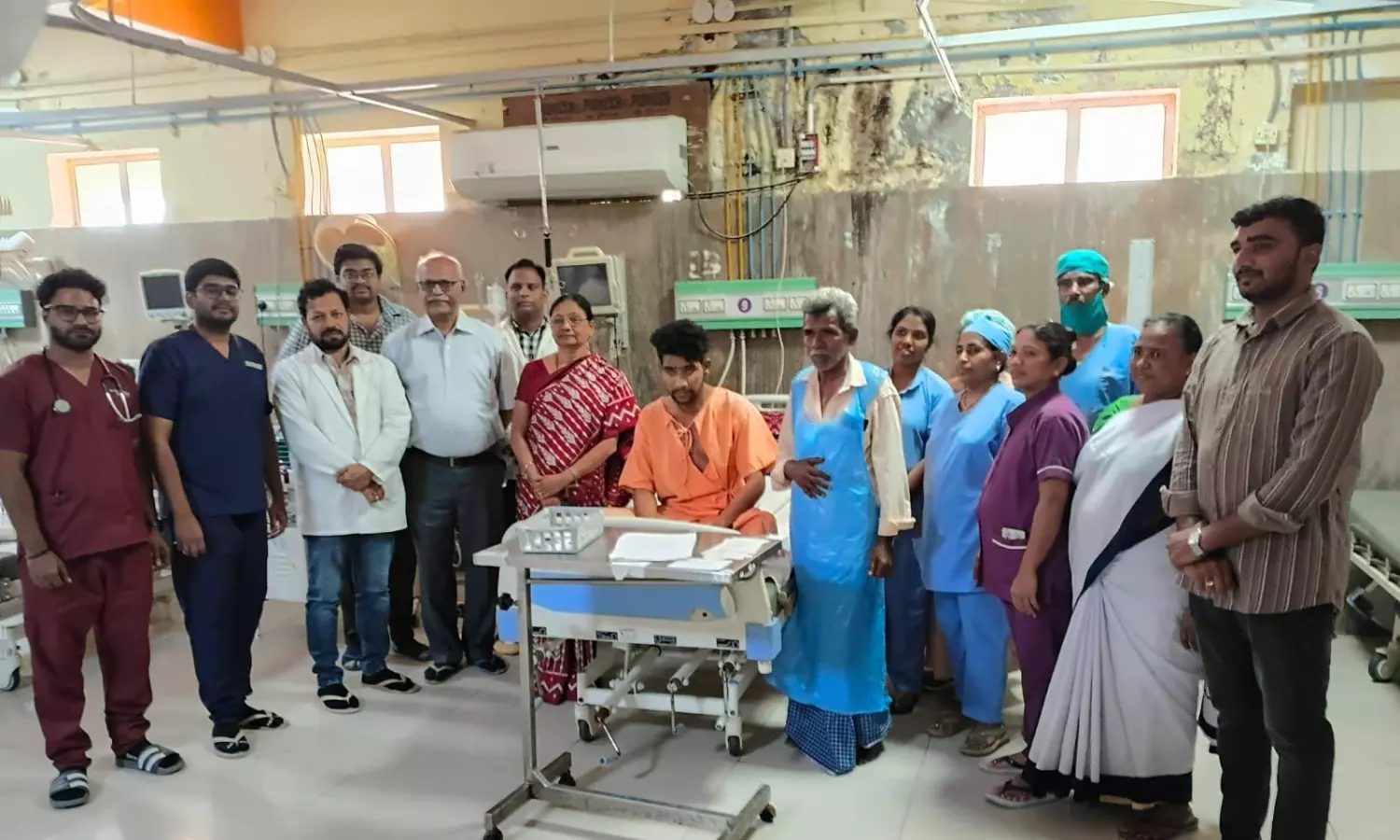 Gandhi Docs Fix Critical Airway Block in Complex Op