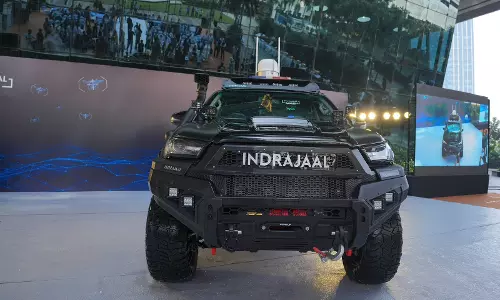 Indrajaal Announces India’s First AI-Enabled Anti-Drone Patrol Vehicle