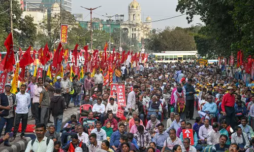 Workers, Farmers Hold Nationwide Protests Against Four Labour Codes