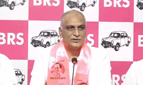 Harish: ₹50,000-Crore Scam in Telangana Power Plans Harish: ₹50,000-Crore Scam in Telangana Power Plans