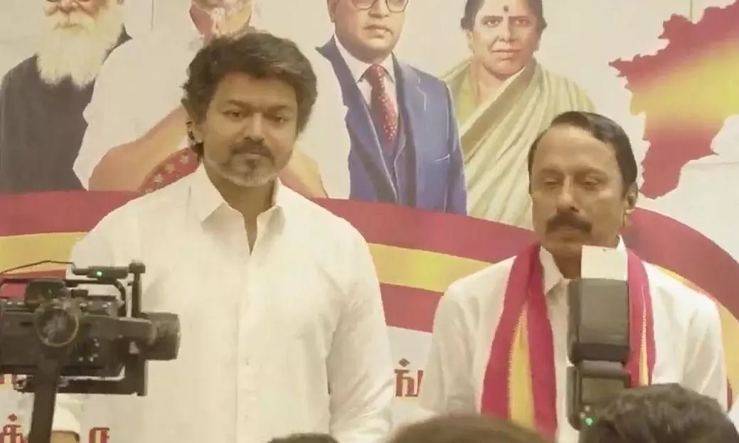 Expelled AIADMK Leader Sengottaiyan Joins Vijays TVK