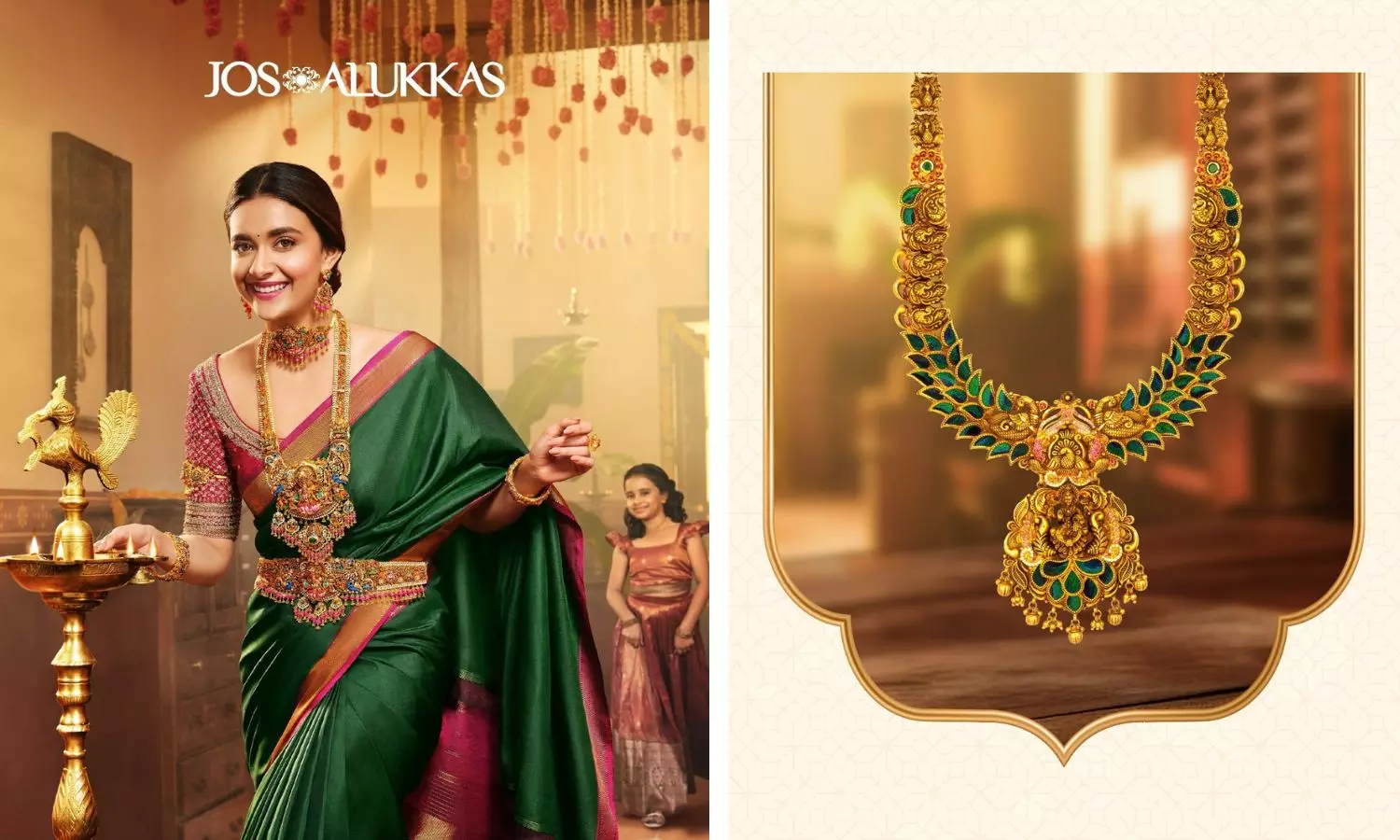 Keerthy Suresh Unveils Jos Alukkas’ Shubha Mangalyam Wedding Collection