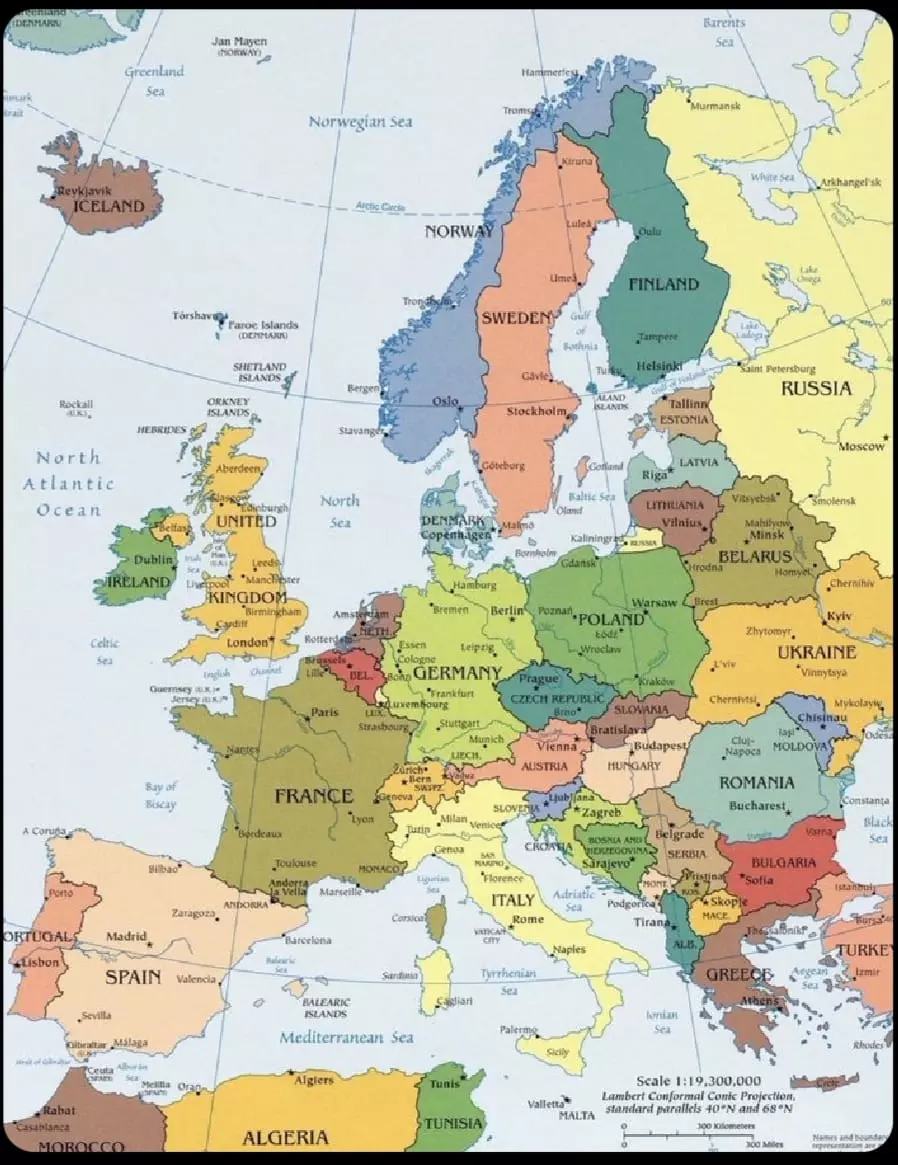 Europe: A Continent Divided by Sun and Snow Europe: A Continent Divided by Sun and Snow