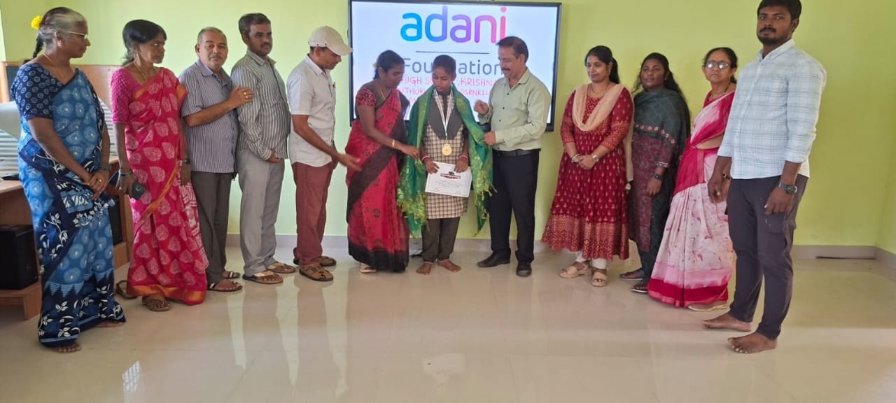Poojitha Honored for Mock Assembly Representation