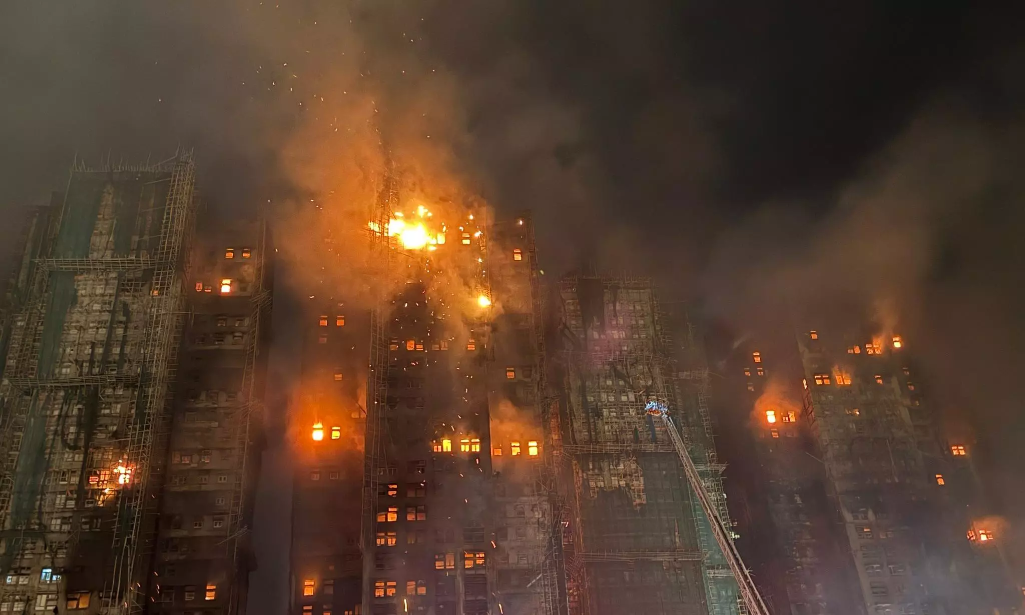 Hong Kong’s Deadliest Blaze in Decades Kills at Least 83, Scores Missing