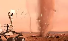 NASA Rover Detects Electrical Discharges Mini-Lightning On Mars