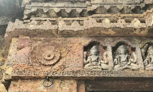 Rare 300-year-old Telugu, Odia Inscription Found at Paralakhemundi Temple Rare 300-year-old Telugu, Odia Inscription Found at Paralakhemundi Temple