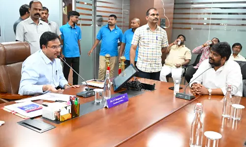 HYDRAA Chief Inspects Papers in MLA’s Presence