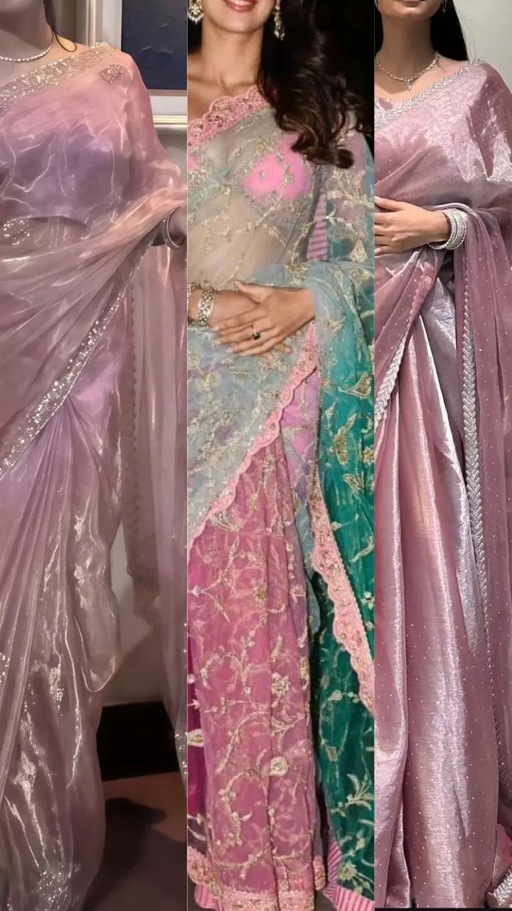 Cut, Net, and Chic: Jaali Sarees Dominate This Year’s Fashion Scene