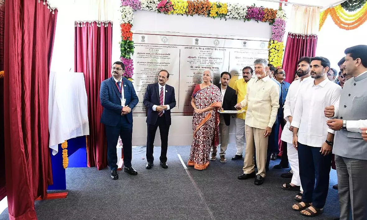 deccanchronicle.com - MD Ilyas - Amaravati To Be First Integrated Financial City: Nirmala