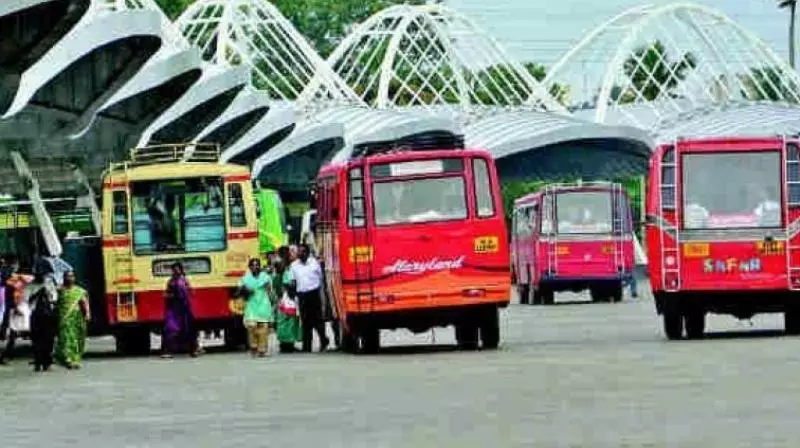 RTC Bus Runs Over Woman RTC Bus Runs Over Woman