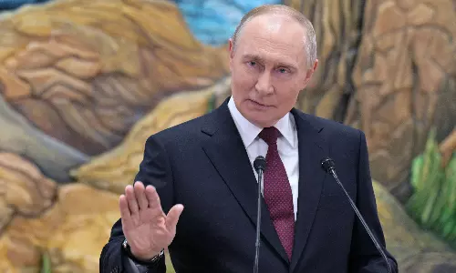 Putin Says Russia Will Fight on Unless Ukraine Cedes Land Putin Says Russia Will Fight on Unless Ukraine Cedes Land