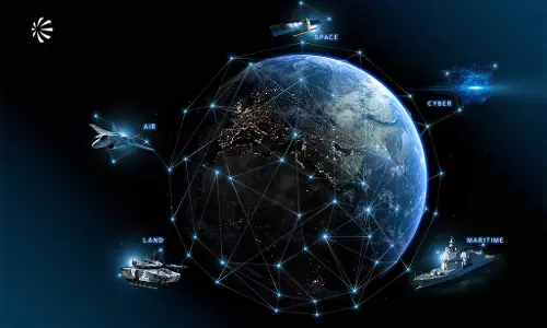 Italian Defence Group Leonardo Unveils Michelangelo Dome Air Defence System Italian Defence Group Leonardo Unveils Michelangelo Dome Air Defence System