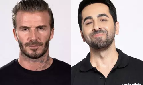 Ayushmann Khurrana Welcomes UNICEF Co-Ambassador David Beckham