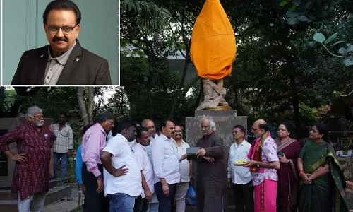 SP Balasubrahmanyams Statue To Be Unveiled At Ravindra Bharathi