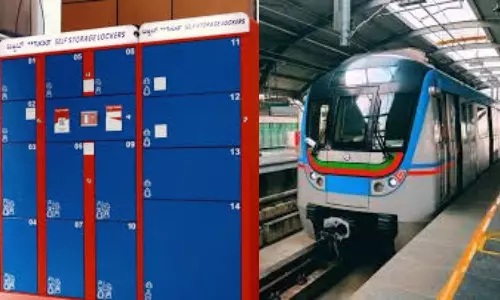 Metro Rail Offers Smart Locker Solutions Across Hyd Metro Stations