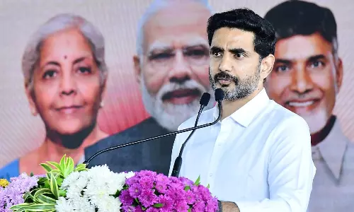 Lokesh Unveils Rs 1,334-Crore Project to Create Bank Street in Amaravati