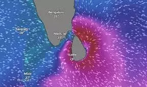 Cyclone Ditwah to Bring 4 Days of Heavy Rain, Winds across Andhra