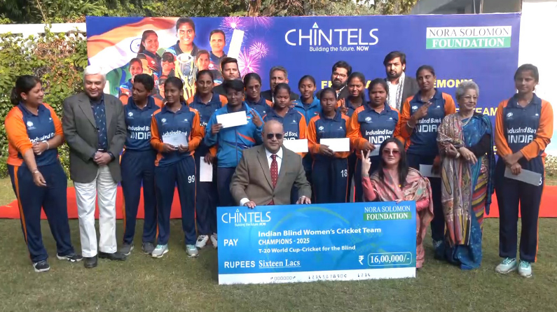 India's Blind Women's Cricket Team Celebrates Historic World Cup Win