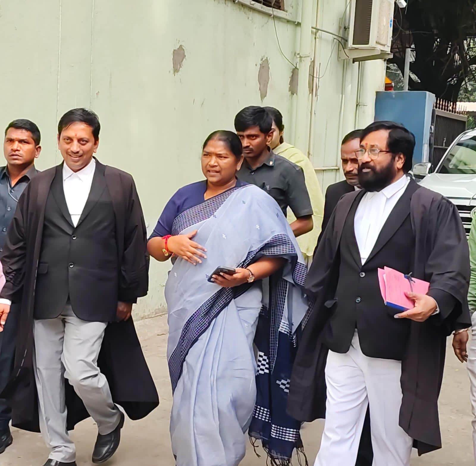 Seethakka Court Appearance in 2021 Covid Protest Case