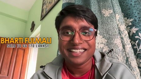 Bharti Fulmali Excited After Gujarat Giants Pick Her