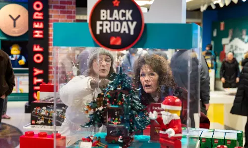 Shoppers Hit Black Friday Sales With Celebratory Mood Despite Economic Strain