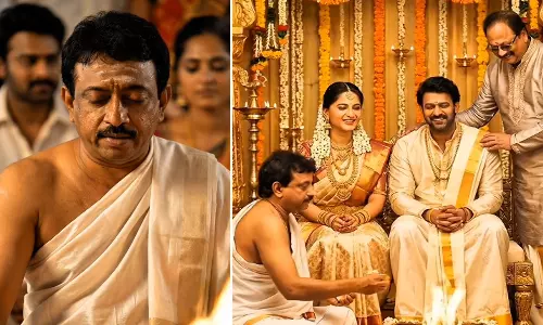 RGV shares AI Video of Prabhas-Anushka Wedding