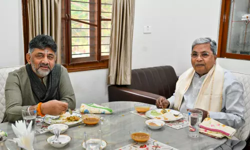 Siddaramaiah, Shivakumar Deny Fissures on CM Post