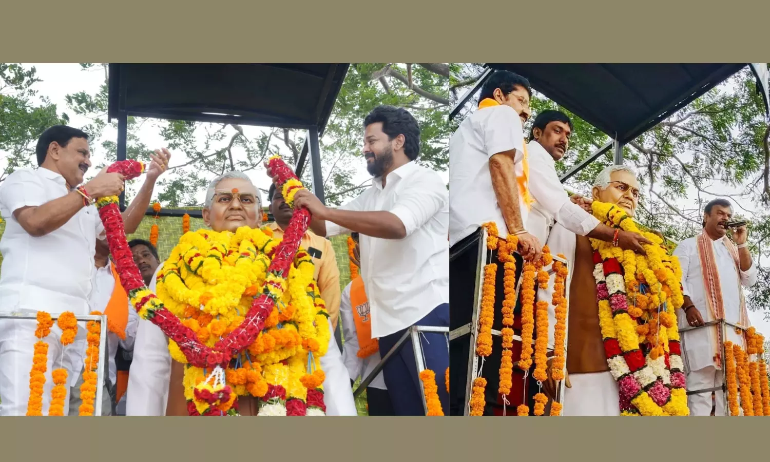 Bronze Vajpayee Statues to Come Up in All AP Districts: Bhupathiraju