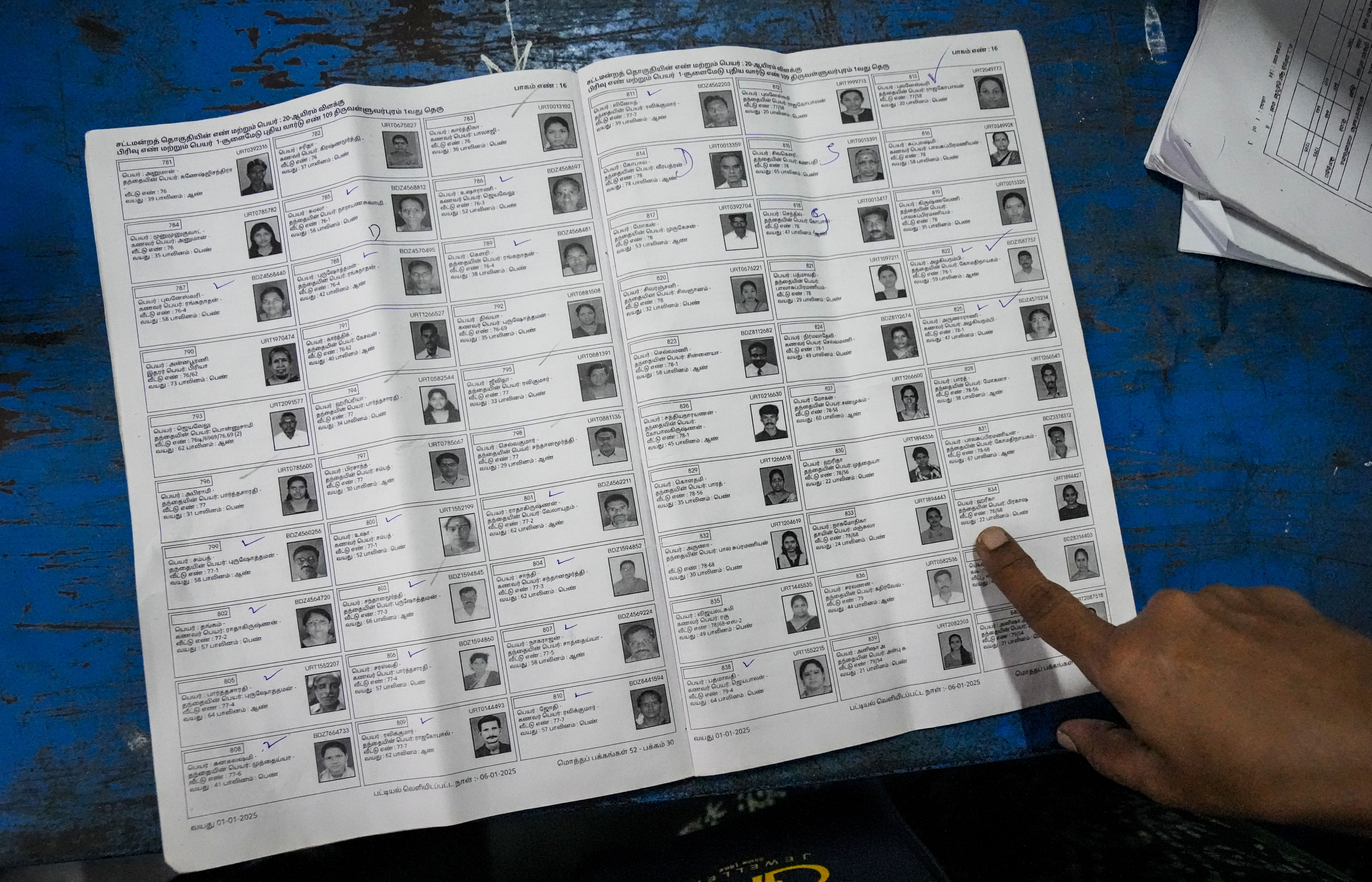 He visited polling booth 189 in Pushpa Nagar in Narela on Saturday to look into the matter