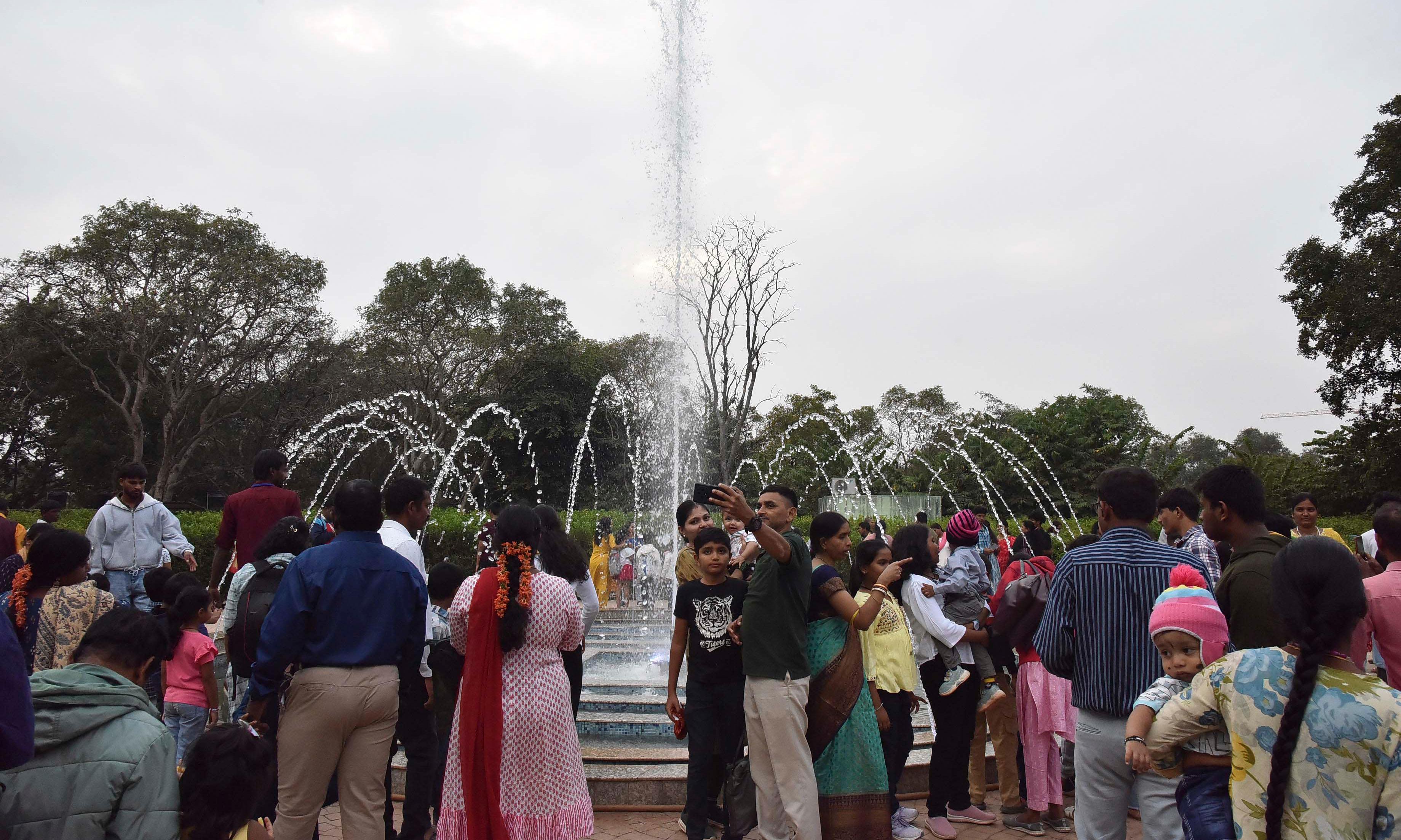 Three Children Injured at Rashtrapati Nilayam Fest
