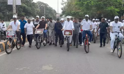 ‘Say No to Drugs, Ride for Health’ Cycle Rally Held in Kurnool