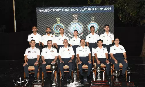 India, Allied Cadets Complete Weapon Training at Begumpet Air Base