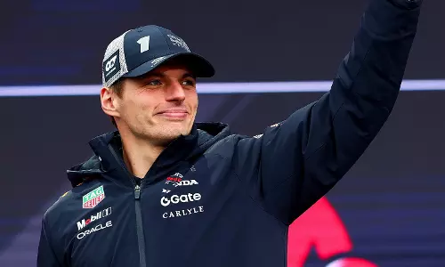 Red Bull Driver Max Verstappen Wins Formula 1s Qatar Grand Prix