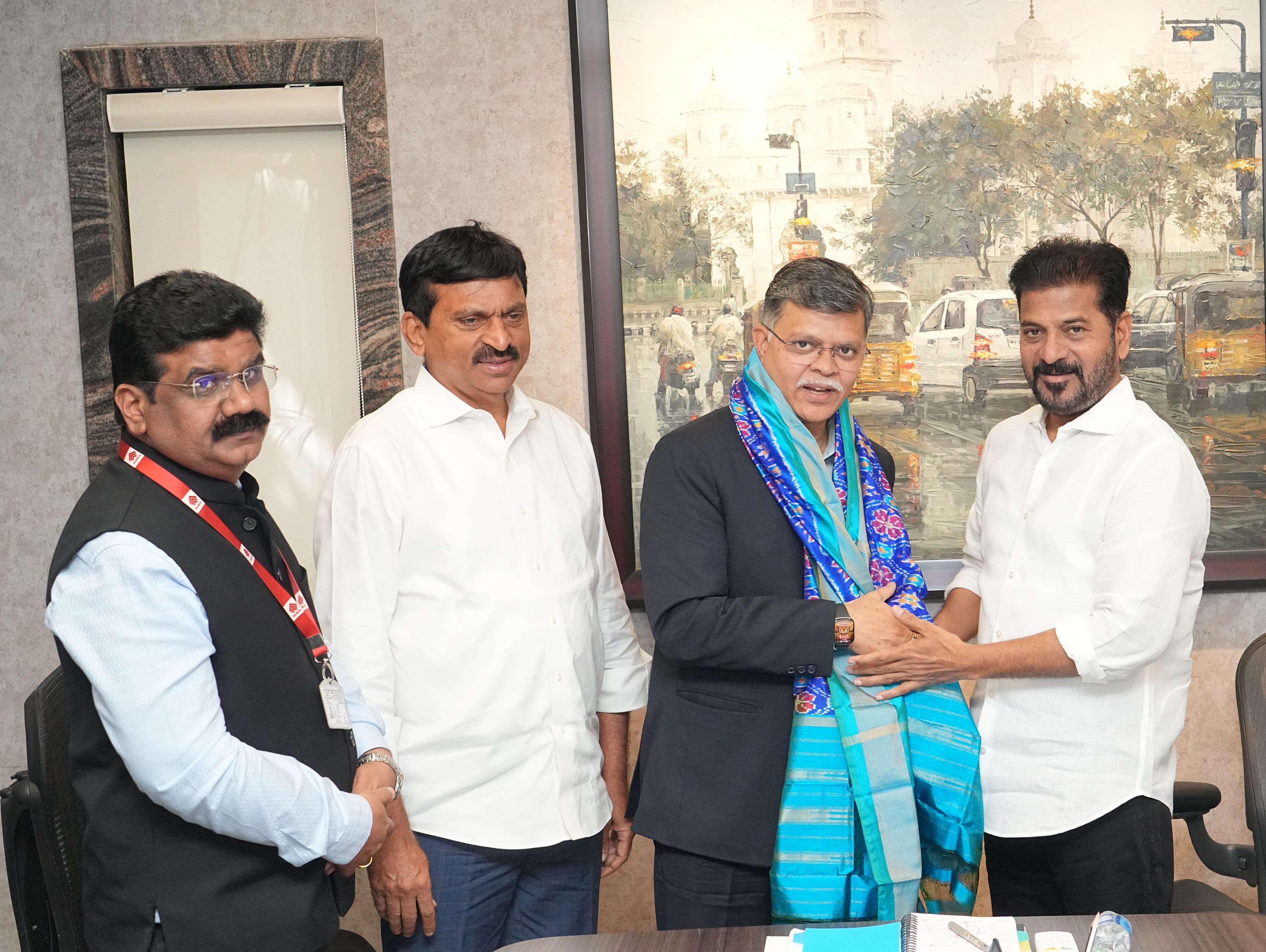 Telangana CM Seeks Loans for Projects